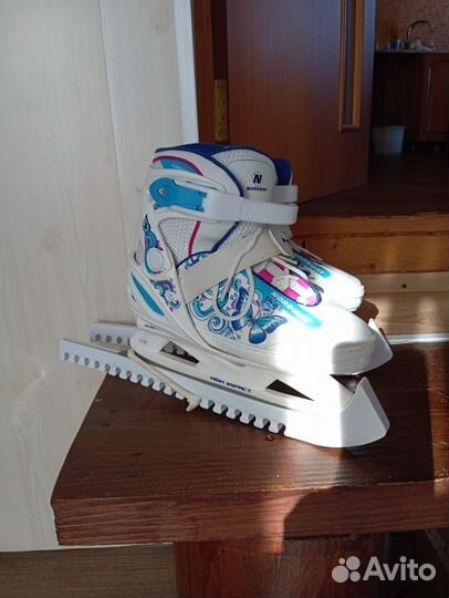 Коньки детские раздвижные 31 35