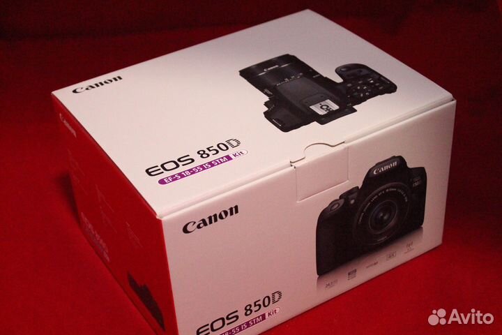 Canon EOS 850D kit 18-55 stm Новый