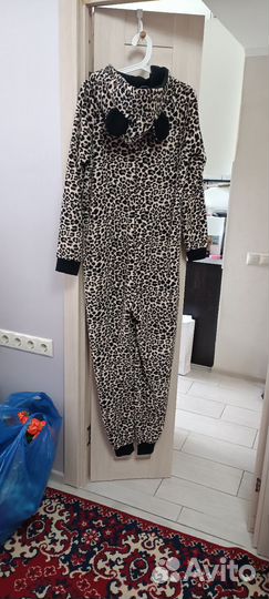 Комбинезон кигуруми леопард