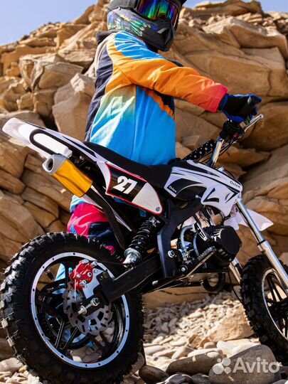 Детский питбайк мотоцикл мотокросс эндуро