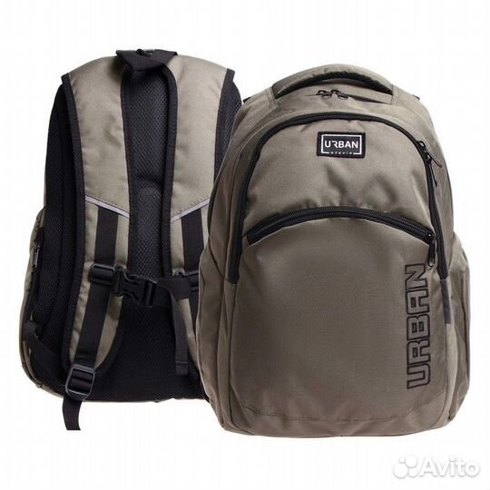 Рюкзак молодёжный, 47 х 32 х 17 см, эргономичная с