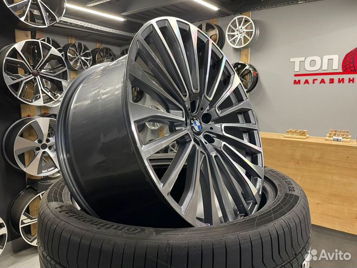 Диски R22 757 стиль на BMW X7 X5 X6