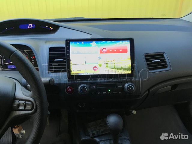Магнитола на Honda Civic с установкой