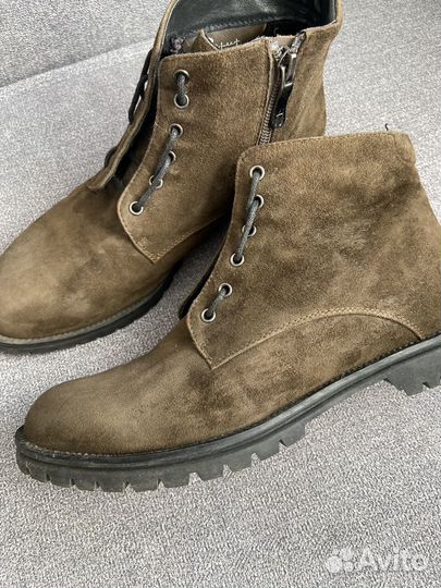 Ботинки женские демисезонные 37 размер замшевые