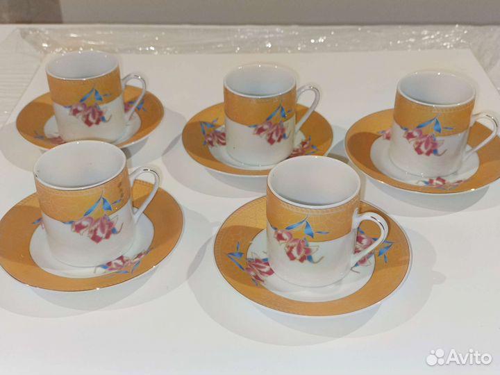 Кофейные чашки сервиз polystar europe collection