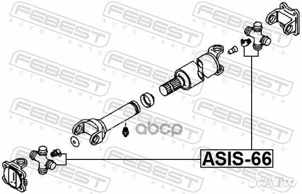 Крестовина карданного вала 33x93 (isuzu ELF) FE