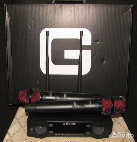 Микрофоны вокальные C-Mark 2шт Радио Цифра Pro New