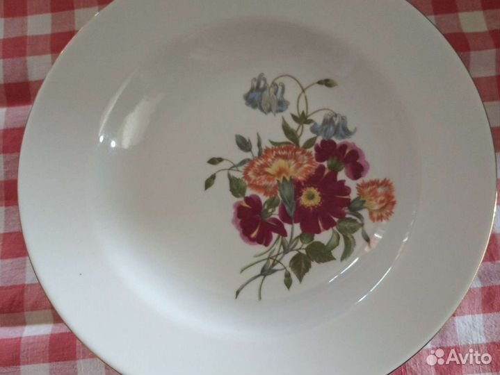Тарелки фарфоровые суповые ГДР