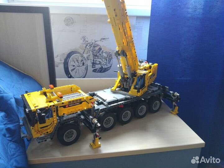 Лего техник 42009 Передвижной кран MK II