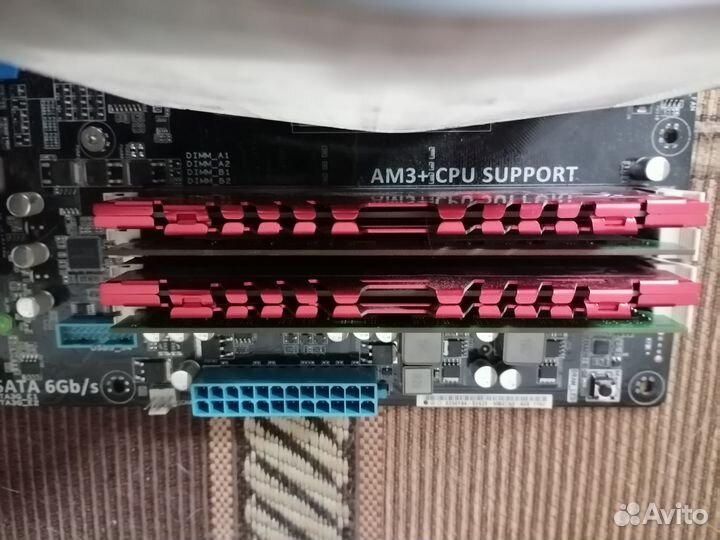 Процессор AMD FX 8320+ плата+видеокарта+кулер+бп