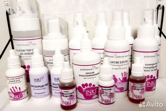 Inki проф. косметика для педикюра. Педикюр
