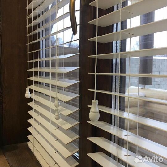 Жалюзи дерево и бамбук