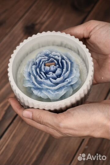 Ароматическая свеча ручной работы