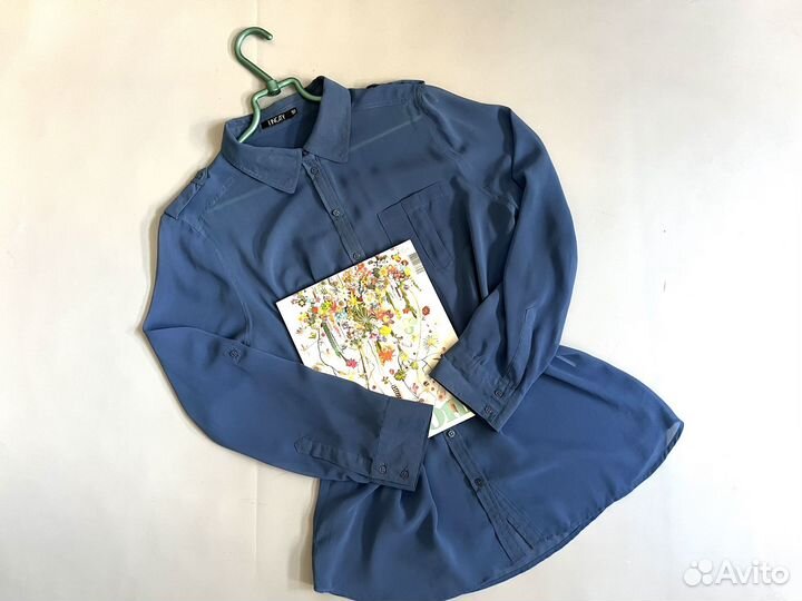 Рубашка блузка 48 50 женская
