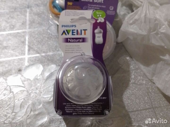 Соска пустышка avent 0-6,6-18