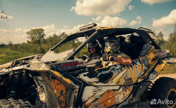 Тур на квадроциклах багги в Мещеру Два Гуся