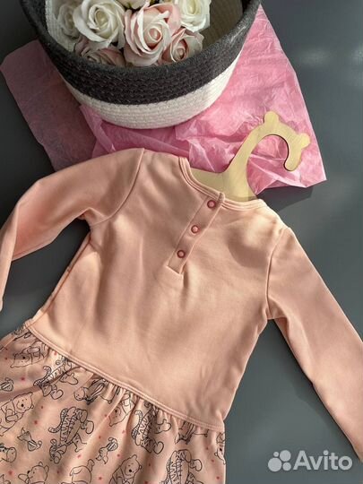 Платье для девочки 74/80