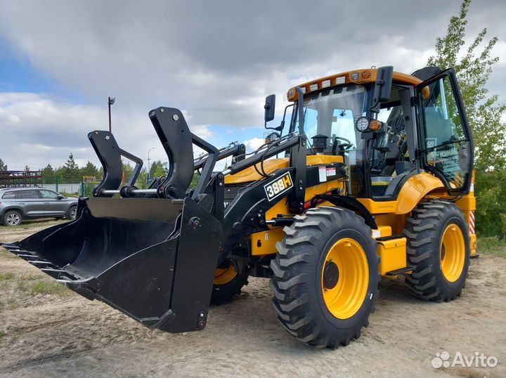 Экскаватор-погрузчик Shanmon 388H-III Carraro, 2024