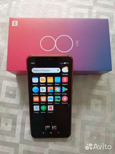 Телефон Xiaomi Mi 8 Lite Global синий 6/128гб