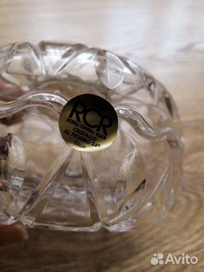 Ваза хрустальная, Италия