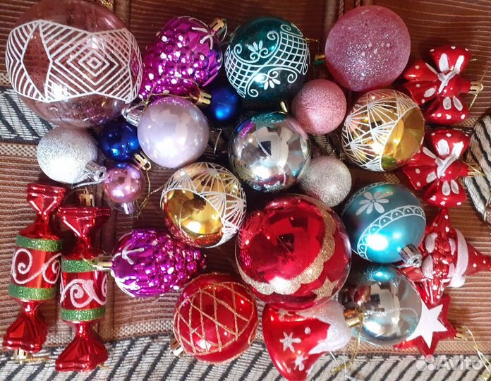 Новогодние ёлочные украшения