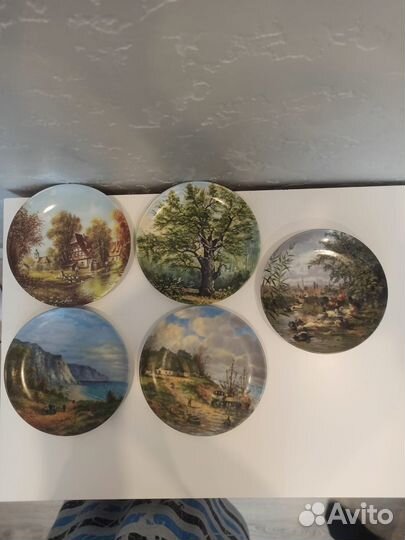 Настенные тарелки Германия природа