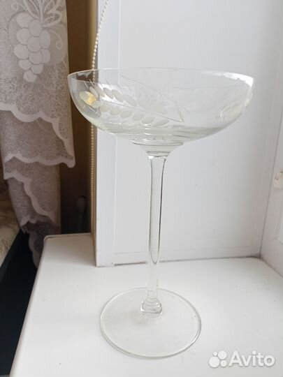 Ваза для фруктов на ножке СССР