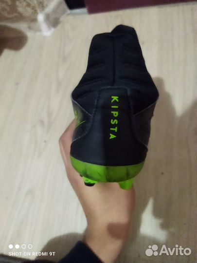 Бутсы Decathlon Viralto I Mg Kipsta, черный
