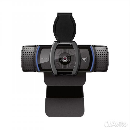 Веб-камера Logitech C920S Pro, черный 960-001252
