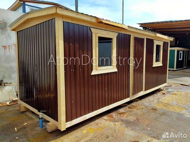 Бытовка зимняя утепленная. Выдерживает до -30