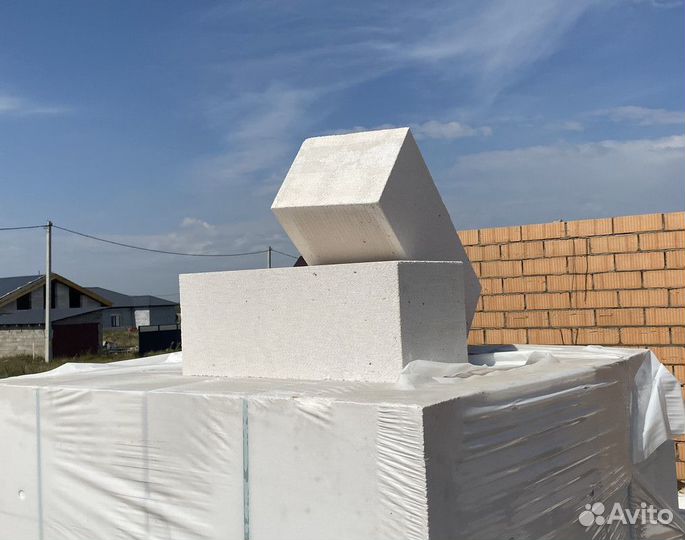 Газобетон Газоблок плотность D600