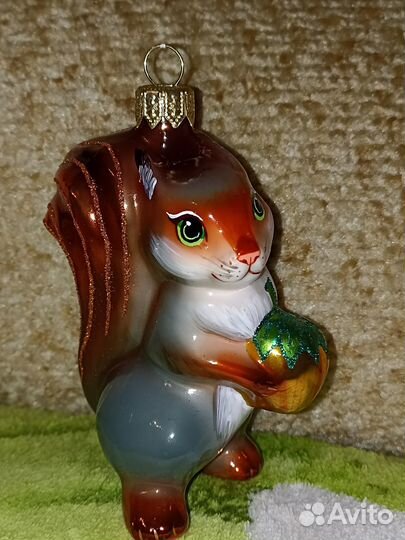 Елочные игрушки Ариель Белочка