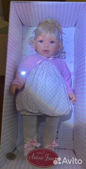 Кукла Antonio Juan Зои в розовом, 52 см арт.1825P