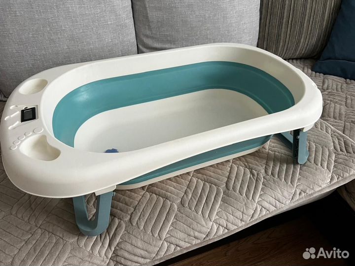 Ванночка для купания с термометром