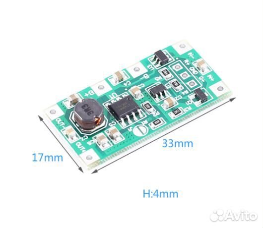 Модуль заряда ET Ch-1SLi-5V (повышающий до 5В )