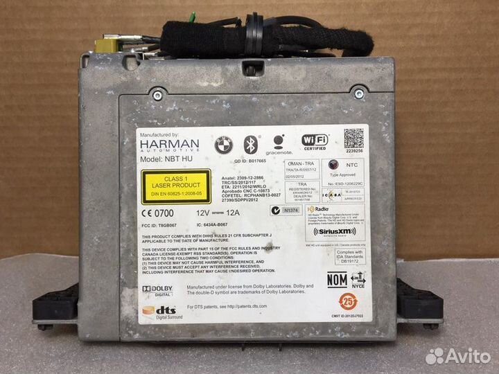 Головное устройство NBT Bmw 1 2 3 4 5 6 7 X3 X4