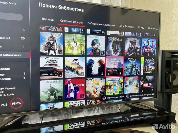 Xbox One 500GB / Black / Игры