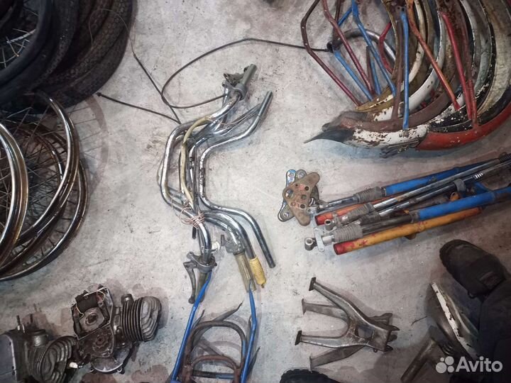 Запчасти мопеда рига