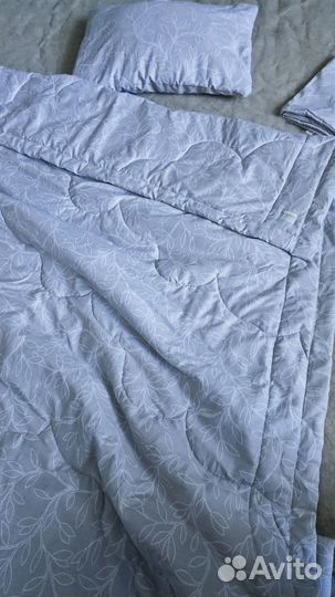 Натуральное льняное одеяло для походов