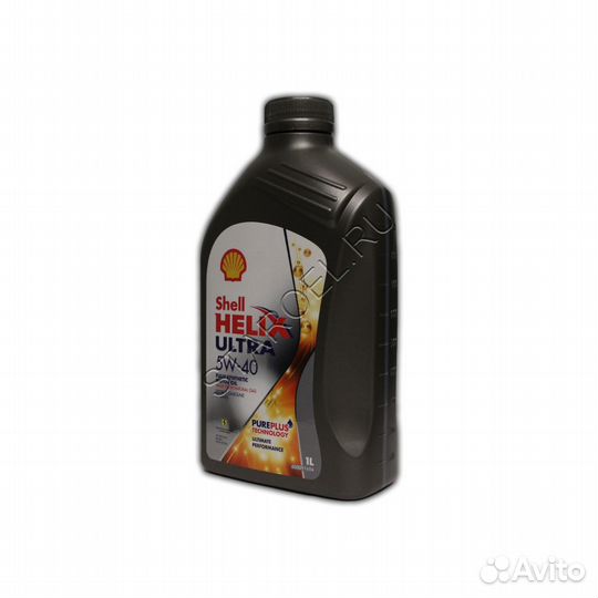 Масло моторное shell helix ultra 5W-40 1л