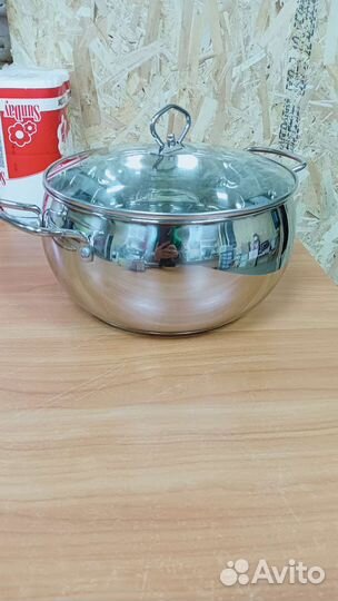 Кастрюля из нержавейки 5 литров