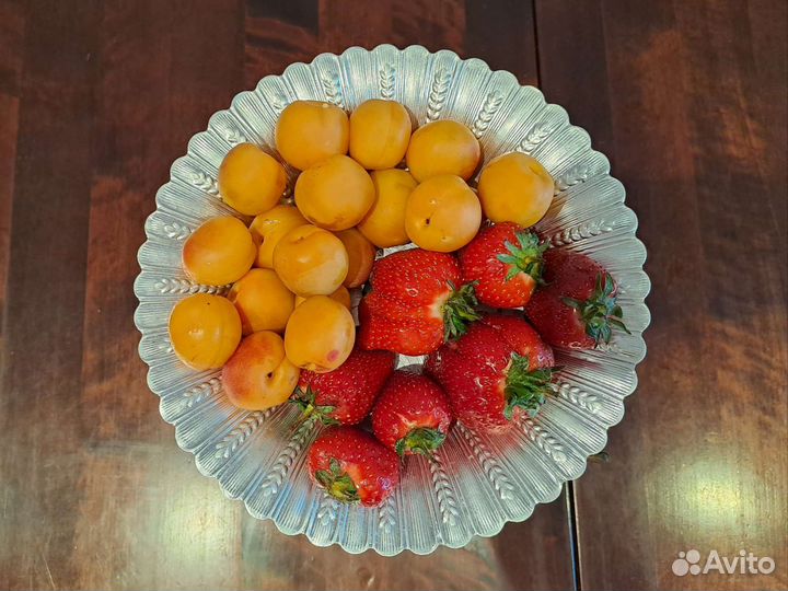 Ваза для фруктов на ножке СССР конфетница хлебница