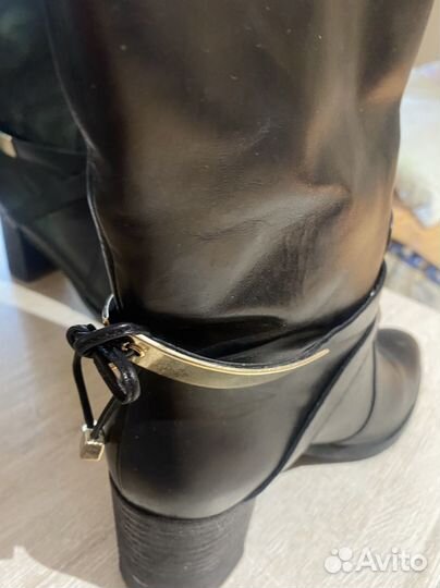 Сапоги женские натуральная кожа 38