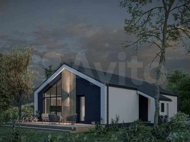 Дом 111 м² на участке 7,7 сот.