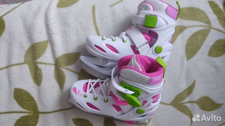Новые коньки раздвижные размер 27-30
