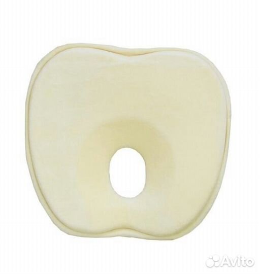 Подушка для новорожденных отк бежевая