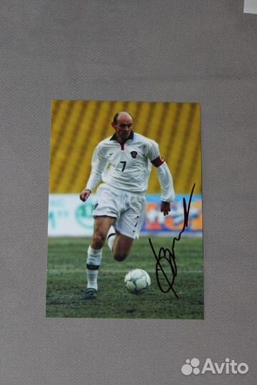 Автографы футболистов Спартак Москва