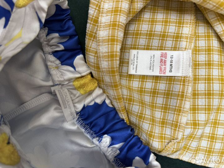 Комплект летний для девочки 86