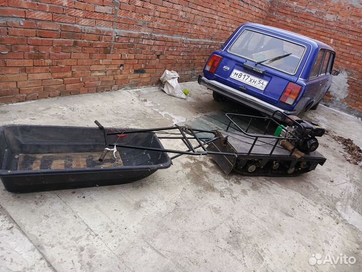 Мотобуксировщик (мотособака) Щукарь 6,5 лс