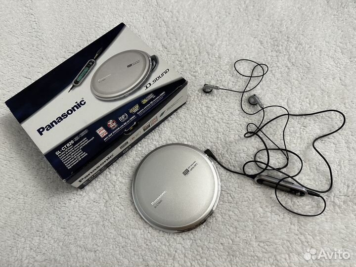 Японский ретро CD MP3 плеер Panasonic SL-CT820